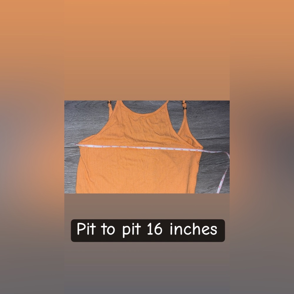 O’Neill Women’s Size Small Summer Slip Dress Above Knee Orange Lightweight - Picture 4 of 7
